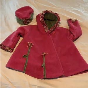 Corky & Co. coat & hat, 3T
